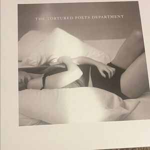 Tortured Poets Department White Manuscript Vinyl